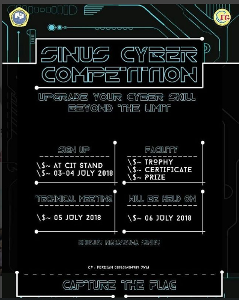 scc 2018 | ctf | sinus cyber competition